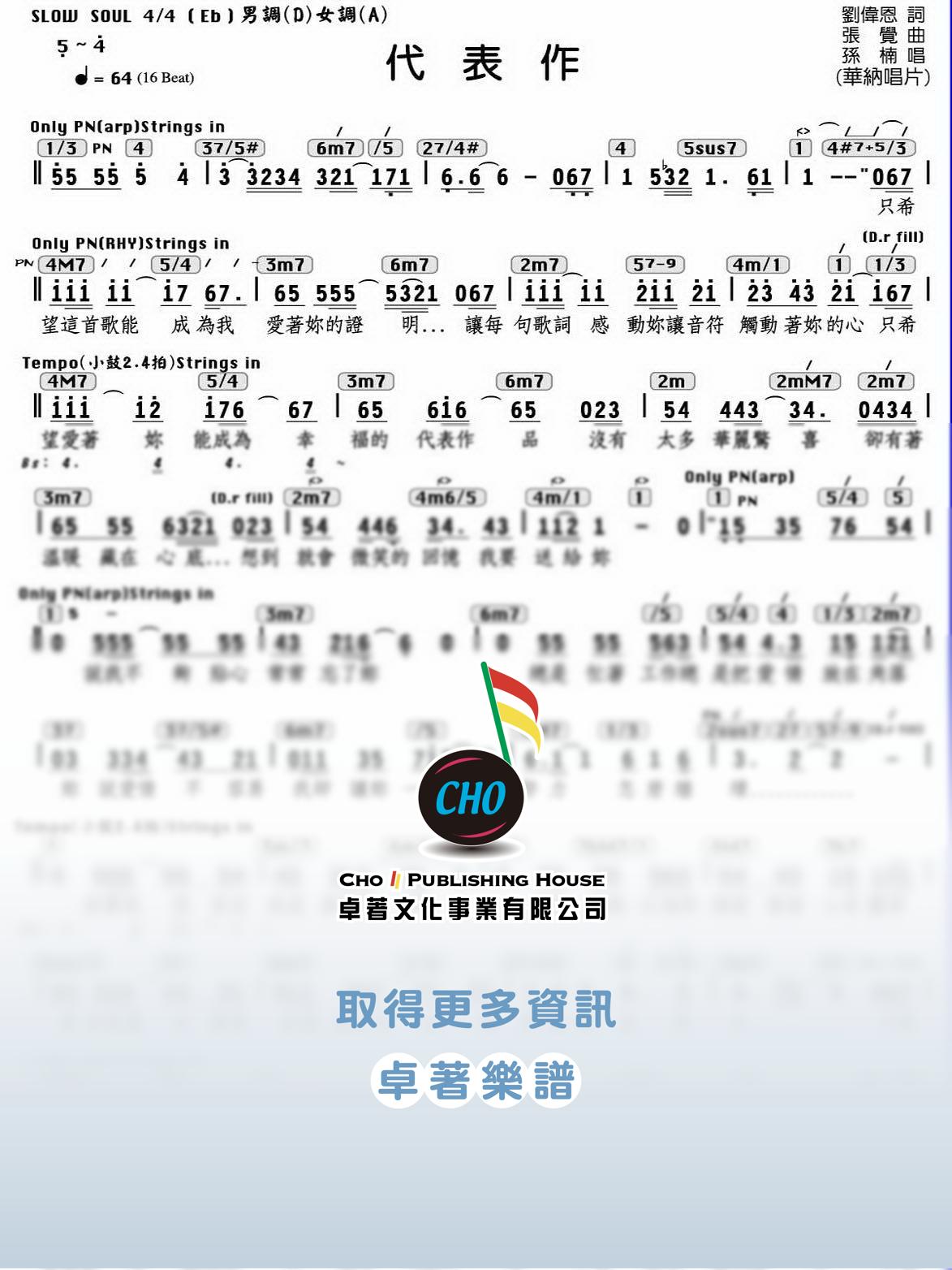 代表作